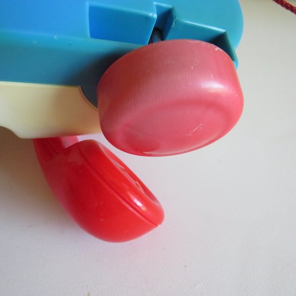 Fisher Price 1993 Telephone Pull Toy WORKS! read all descriptions & see pictures - Picture 12 of 13